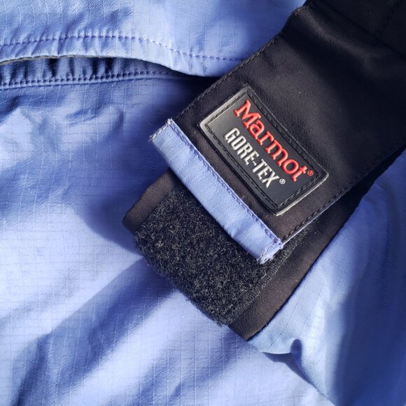 SOLD 💖 Marmot Women's GORE TEX Snow Ski Jacket  Large Blue - Picture 8 of 14